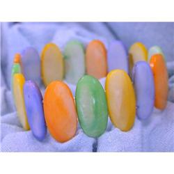 7033 Chalcedony Bracelet in Dyed Color