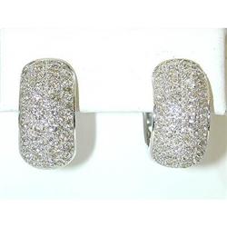 4050 14KW Gold Diamond Earrings