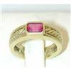 Image 1 : 7901 DAVID YURMAN Silver/14K Gold Tourmaline Ring
