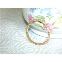 9503 18k Gold Diamond Bezel for DATED Rolex (1.0 ct)