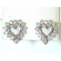 5175 14K Gold Diamond Earrings