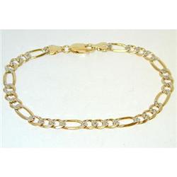 5687 14K TT Gold Bracelet