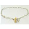 Image 1 : 7572 Silver/18K Gold Bracelet