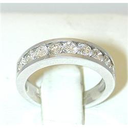 9805 Platinum Ring w/ Diamonds