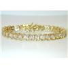 Image 1 : 4881 14k Gold Fancy Yellow Diamond Bracelet