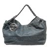 Image 2 : Chanel Blue Leather Coco Cabas Shoulder Bag
