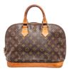 Image 1 : Louis Vuitton Monogram Canvas Leather Alma MM Handbag
