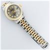 Image 7 : Rolex Ladies 2 Tone Yellow Gold Slate Grey Diamond 26MM Datejust Wristwatch
