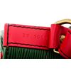 Image 6 : Louis Vuitton Green Red Epi Leather Noe PM Drawstring Shoulder Bag