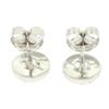 Image 4 : NEW 14k White Gold 1.06 ctw Round Brilliant Diamond Stud Earrings w/ Pave Halos