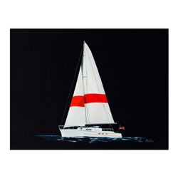 One Masted Yacht by Blokhin Original