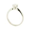 Image 4 : 0.35 ctw Diamond Solitaire Ring - 14KT White Gold