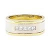 Image 2 : 0.45 ctw Diamond Band - 14KT Yellow And White Gold