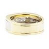 Image 3 : 0.45 ctw Diamond Band - 14KT Yellow And White Gold