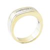 Image 4 : 0.45 ctw Diamond Band - 14KT Yellow And White Gold