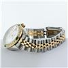 Image 8 : Rolex Ladies 2 Tone Yellow Gold MOP Diamond & Emerald Datejust Wristwatch