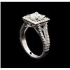 Image 4 : 1.85 ctw Diamond Ring - 14KT White Gold