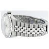 Image 9 : Rolex Mens Stainless Steel Silver Diamond 36MM Datejust Wristwatch