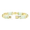 Image 3 : Jade Station Bracelet - 14KT Yellow Gold