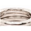 Image 4 : Bvlgari 18K White Gold B.zero1 Double Ring 48