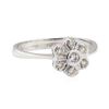 Image 1 : 0.30 ctw Diamond Ring - 14KT White Gold