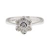 Image 2 : 0.30 ctw Diamond Ring - 14KT White Gold