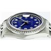Image 6 : Rolex Mens Stainless Steel Blue String Diamond 36MM Datejust Wristwatch
