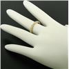 Image 3 : 14k Yellow Gold .60 ctw G/H VS2 Bar Set Round Brilliant Diamond Band Ring
