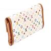 Image 1 : Louis Vuitton White Multicolore Monogram Porte Tresor International Wallet