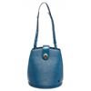 Image 3 : Louis Vuitton Blue Epi Leather Cluny Shoulder Bag