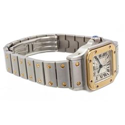 Cartier Stainless Steel Yellow Gold Galbee Rotonde Watch