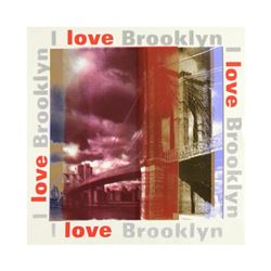 I Love Brooklyn by Steve Kaufman (1960-2010)