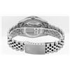 Image 5 : Rolex Mens Stainless Steel Silver Diamond Lugs & Pyramid Bezel Datejust Wristwat