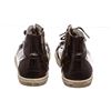 Image 5 : Burberry Black Patent Leather High Top Lace Front Sneakers 36