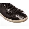 Image 8 : Burberry Black Patent Leather High Top Lace Front Sneakers 36