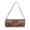 Image 1 : Louis Vuitton Vintage Monogram Canvas Leather Mini Papillon Pochette Bag