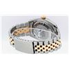 Image 7 : Rolex Mens 2 Tone 14K Champagne Index 36MM Datejust Wristwatch