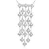 Image 1 : 18k White Gold 1.39CTW Diamond Pendant, (SI3-I1/H-I)