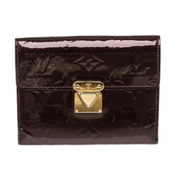 Louis Vuitton Amarante Vernis Leather Koala Wallet