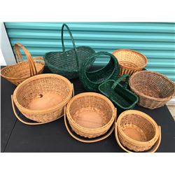 Wicker baskets