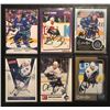 Image 1 : AUTOGRAPHED VANCOUVER CANUCKS HOCKEY CARD LOT