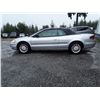 Image 8 : A12G --  2001 CHRYSLER SEBRING LXI CONVERTIBLE , Silver , 172502  KM's