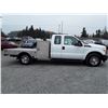 Image 4 : H2 --  2011 FORD F350 SUPER DUTY CREW CAB FLAT DECK , White , 214434  KM's