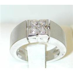 1287 VCA 18KW Gold Diamond Ring