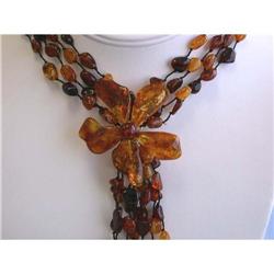 6073 Amber Necklace