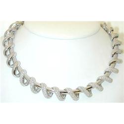 1834 SYNTHESIS 18KW Gold Diamond Necklace