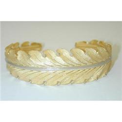 6506 BUCCELLATI 18K Gold Open Bangle