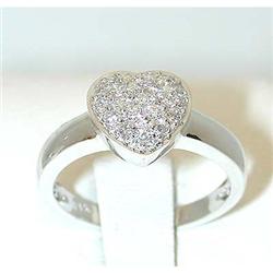 5700 14KW Gold Diamond Ring