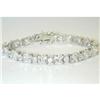 Image 1 : 5836 Silver Cubic Zirconia Bracelet