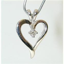 6732 14KW Gold Pendant w/Diamond